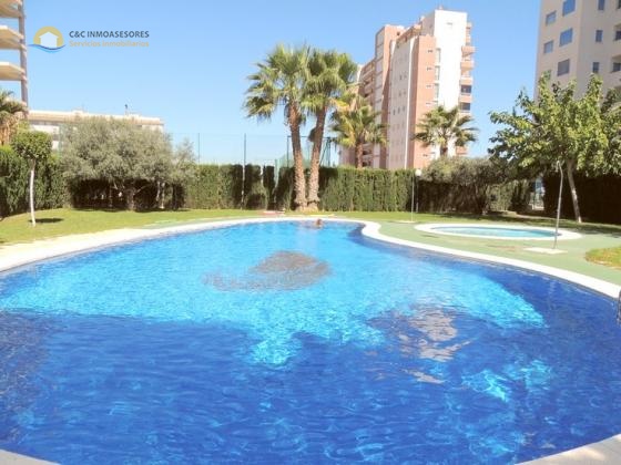2 bedroom apartment with parking and pool