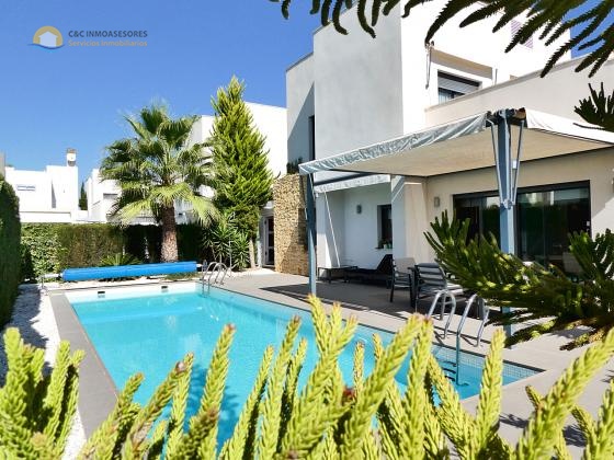 Villa moderna 3 dormitorios con una gran piscina privada - Rojales