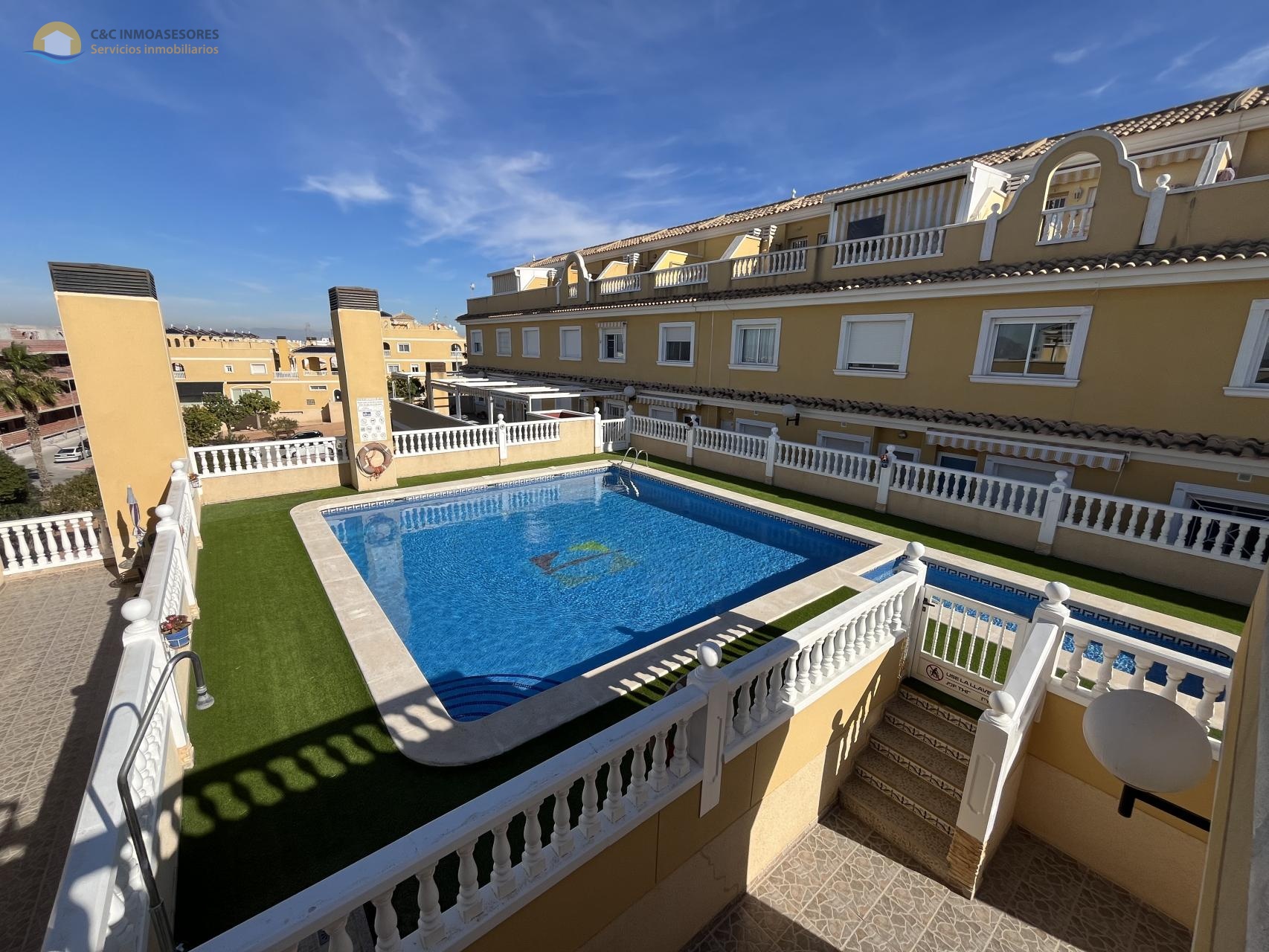 Flat with 2 bedrooms, swimming pool and roof terrace - C&C Inmoasesores