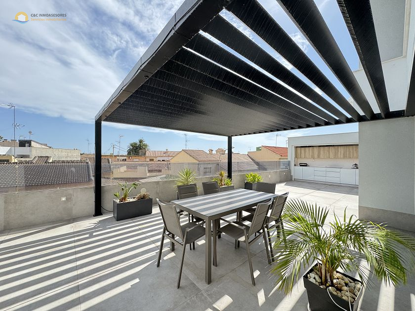 Brand new 3 bedroom fully furnished with huge terrace - C&C Inmoasesores